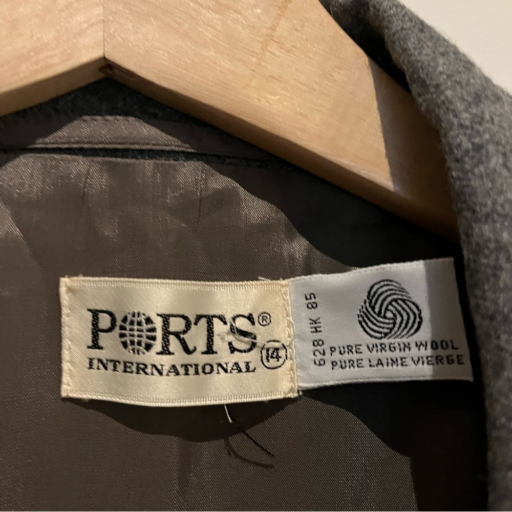 Vintage Pure Wool Menswear/Oversized cut blazer jacket - Picture 5 of 7